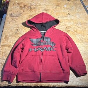 Tony Hawk Kids Burgundy Hoodie Jacket